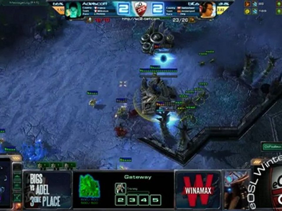 Petite finale - Adel vs biGs - match 5 - eOSL Winter'12