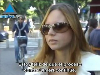 Livni reitera su llamado a la reuncia de Olmert