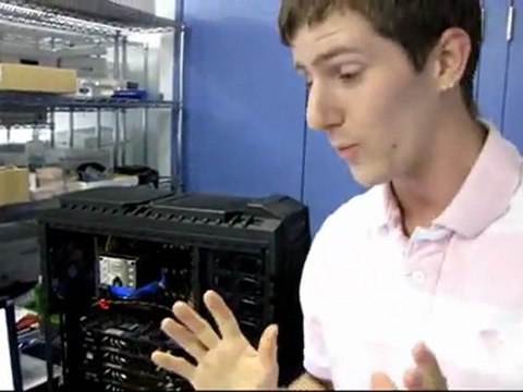 4-way SLI Rig Setup Core i7 980X 4x GTX 480 eVGA Classified Silverstone 1500W One Linus Tech Tips