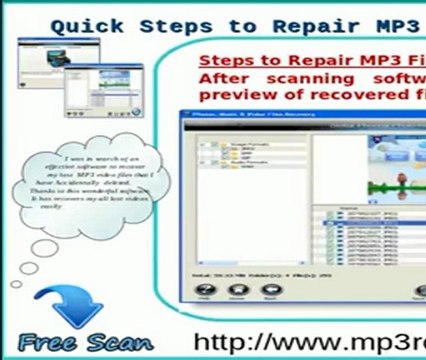 MP3 Repair: Easy tips to repair MP3 files