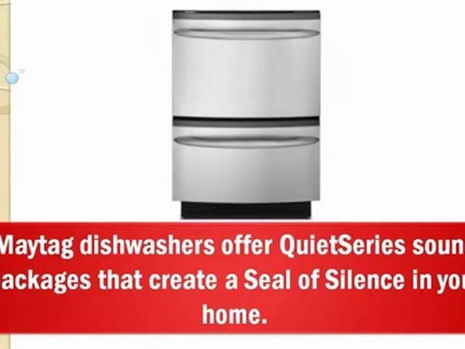 BEST drawer dishwasher Maytag MDD8000AWS 24 SemiIntegrated