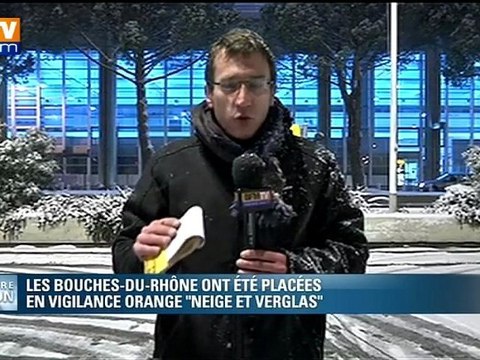 Neige et verglas : les Bouches-du-Rhône en vigilance orange
