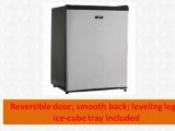 BEST Compact Freezer - Sanyo SR-A2480M 2-2/5-Cubic-Foot Compact Mid-Size Refrigerator, Platinum