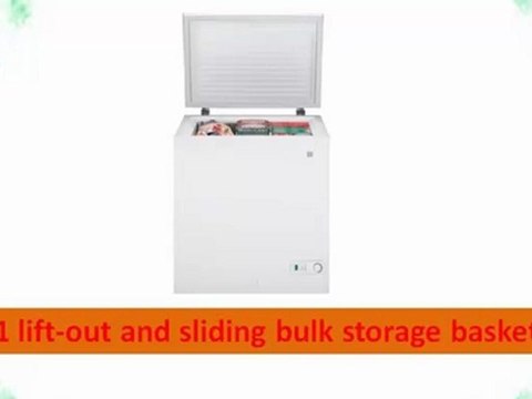 CHEAP Deep Freezers - GE FCM5SUWW 5.0 cu. Ft. Chest Freezer - White