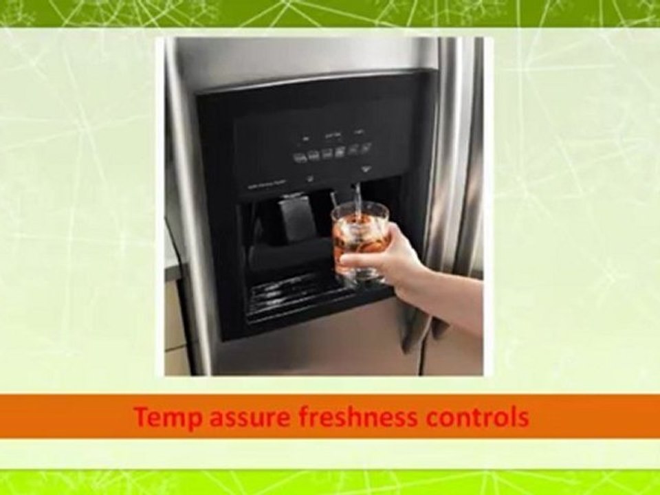 BEST BUY Refrigerators - Amana 25-Cubic-Foot Side-by-Side Refrigerator, ASD2522WRB, Black with a Discount