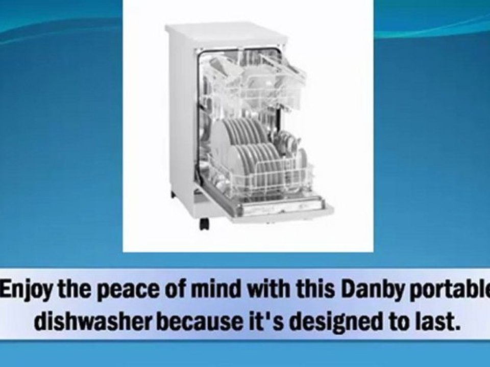 CHEAP portable dishwasher - Danby Designer DDW1899WP