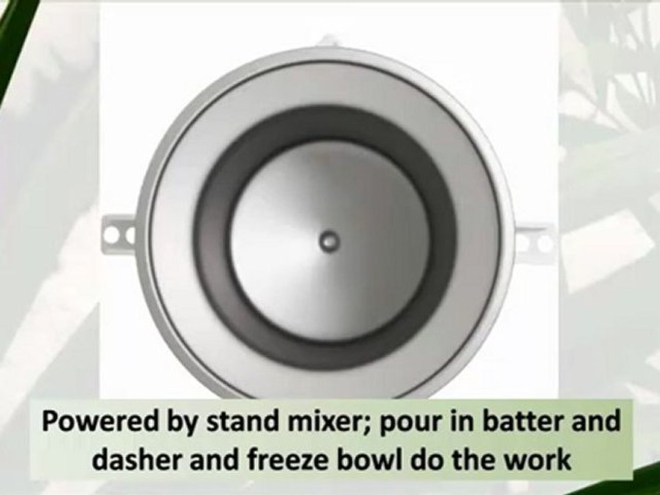 CHEAP Kitchenaid Ice Cream Maker - KitchenAid KICA0WH Ice Cream Maker Attachment