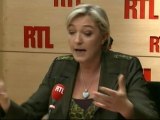 Marine Le Pen, candidate du Front National à la Présidentielle : 