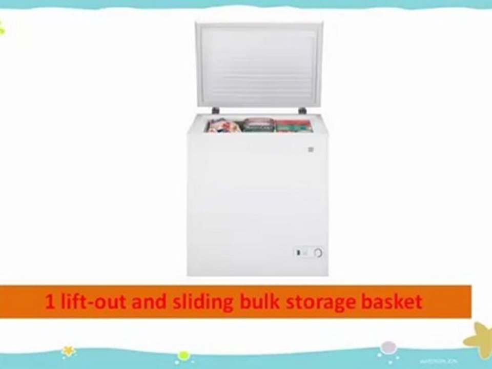 CHEAP GE Freezer - GE FCM5SUWW 5.0 cu. Ft. Chest Freezer - White