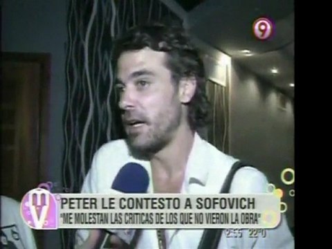 Pedro nota en Más Viviana - 01 de Febrero