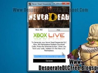 Never Dead Desperate DLC Code Free Giveaway