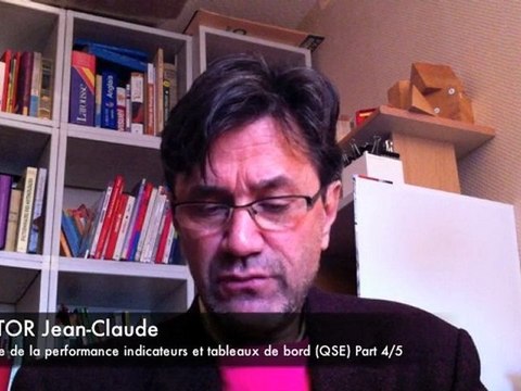 Mesure de la performance indicateurs et tableaux de bord QSE Part 4/5