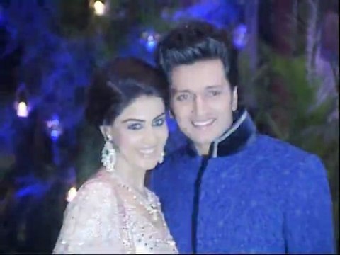 Bollywood Celebs Shine At Ritesh Deshmukh - Genelia D' Souza's Sangeet