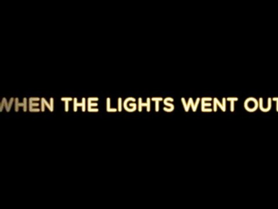 When the Lights Went Out trailer