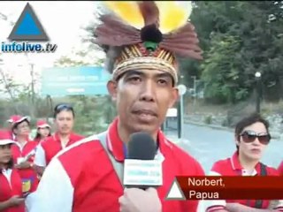 الاف المسيحيون في مسيرة تضامنية موالية لاسرائيل