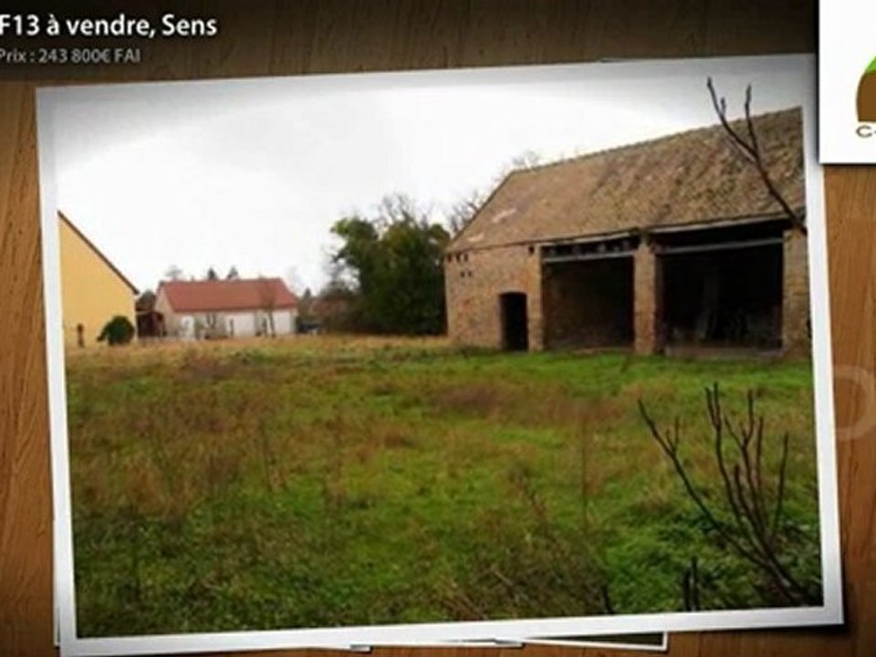 Maison F13 à vendre, Sens