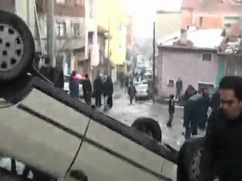 Dursunbey Şaheste Yokuşunda Feci Kaza