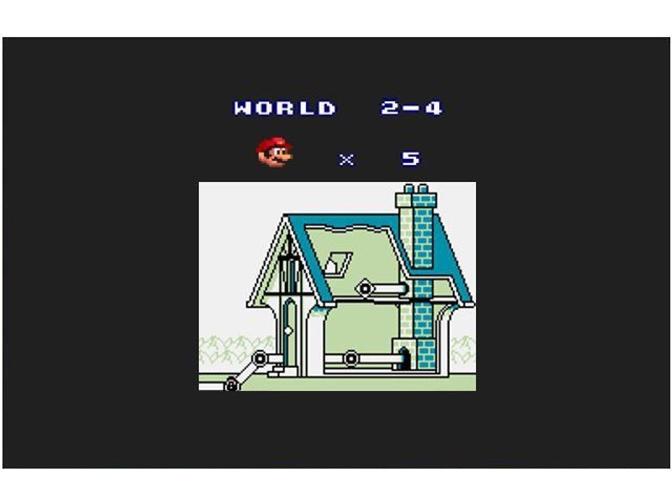 Super Mario Land 2 - 4 Schtroumpfement Mario