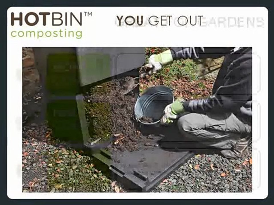 Composting Bin to Compost Food and Garden Waste