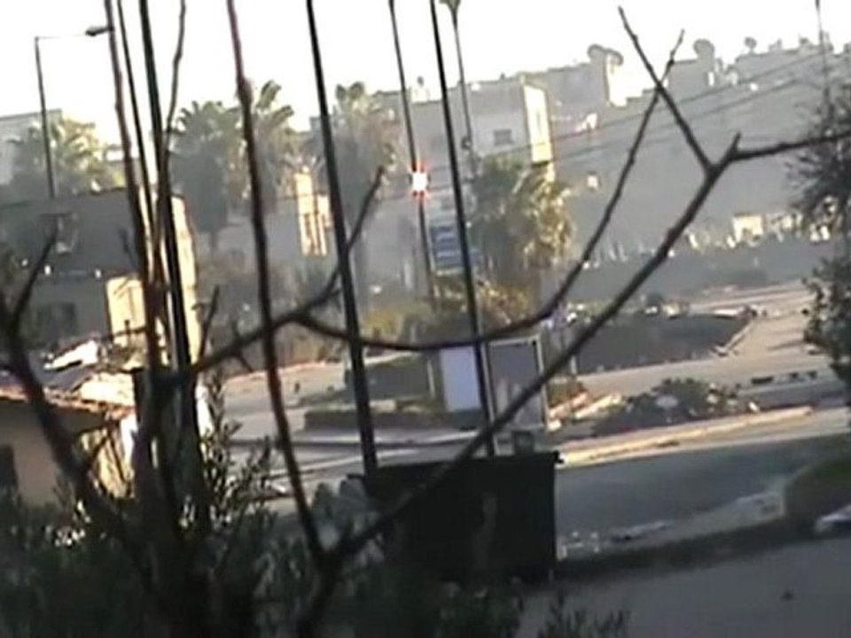 RPG SUR UN TANK SYRIEN