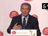 L'appel des 3000 - Intervention de François Bayrou, candidat du Mouvement Démocrate, au 36ème congrès de France Nature Environnement