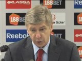 Wenger, sin reproches