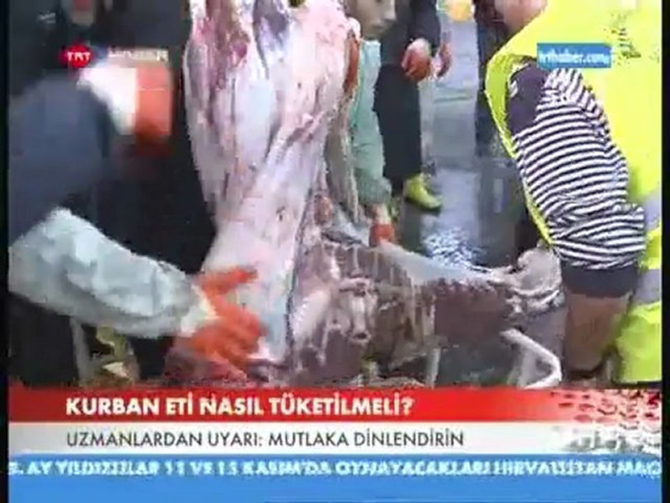 DR.NİHAT TANFER TRT HABER KURBAN ETİ NASIL TÜKETİLMELİDİR