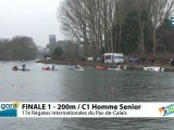 FINALE 1 (200m) C1 HOMME SENIOR - REGATE INTERNATIONALE DU PAS-DE-CALAIS 2012