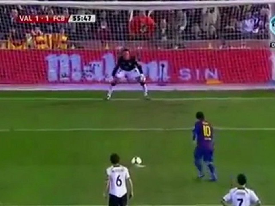 Quand Diego Alves écoeure Messi