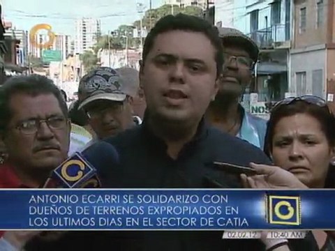 Ecarri pide a Jorge Rodríguez dialogar con los afectados de expropiaciones en Catia