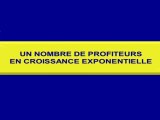 François ASSELINEAU - Un Nombre de Profiteurs en Croissance Exponentielle