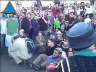 Infolive.tv. Choques entre la policía y manifestantes de der