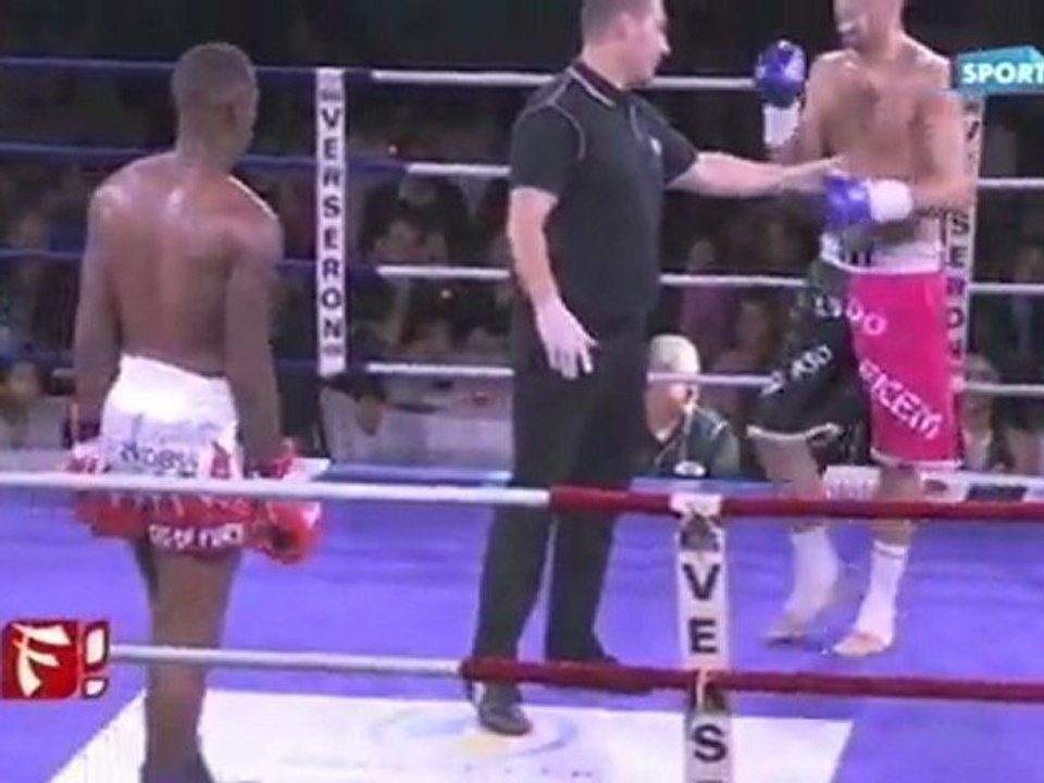 Championnat du monde kick-boxing Ludovic Millet (FR) vs Tim Thomas (UK)