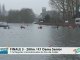 FINALE 3 (200m) K1 DAME SENIOR - REGATE INTERNATIONALE DU PAS-DE-CALAIS 2012