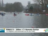 FINALE 3 (200m) C1 HOMME SENIOR - REGATE INTERNATIONALE DU PAS-DE-CALAIS 2012