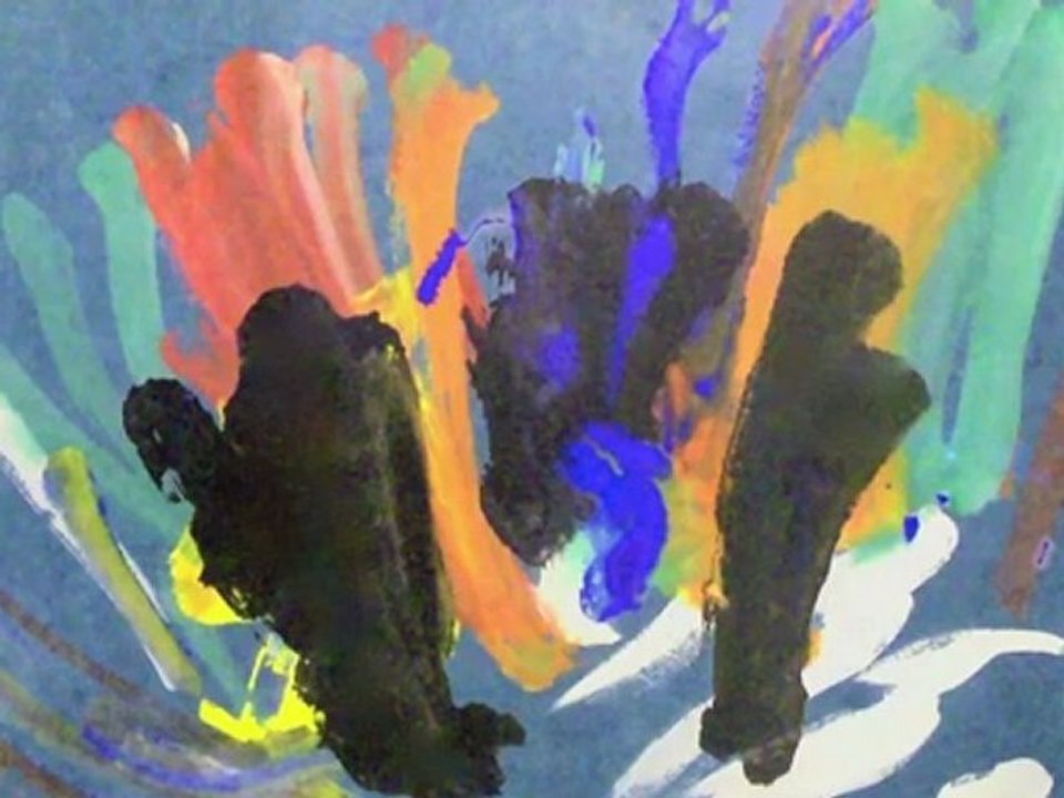 Art animal à Londres : un éléphant, ça peint énormément