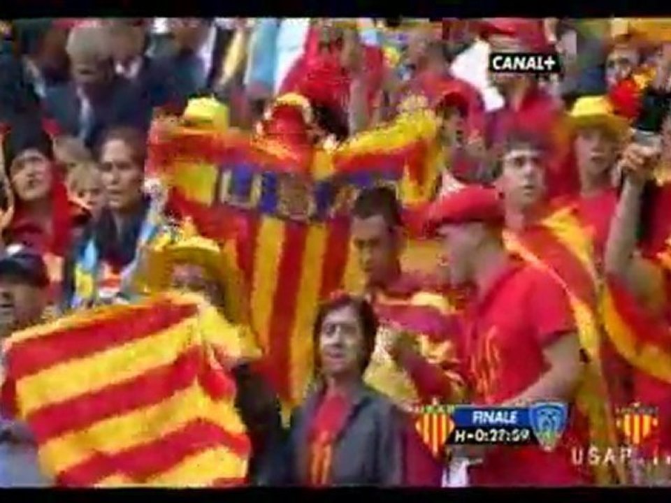 Supporters en finale 2008-2009