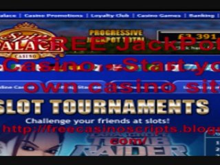 FREE JackPot Casino - Start your own casino site