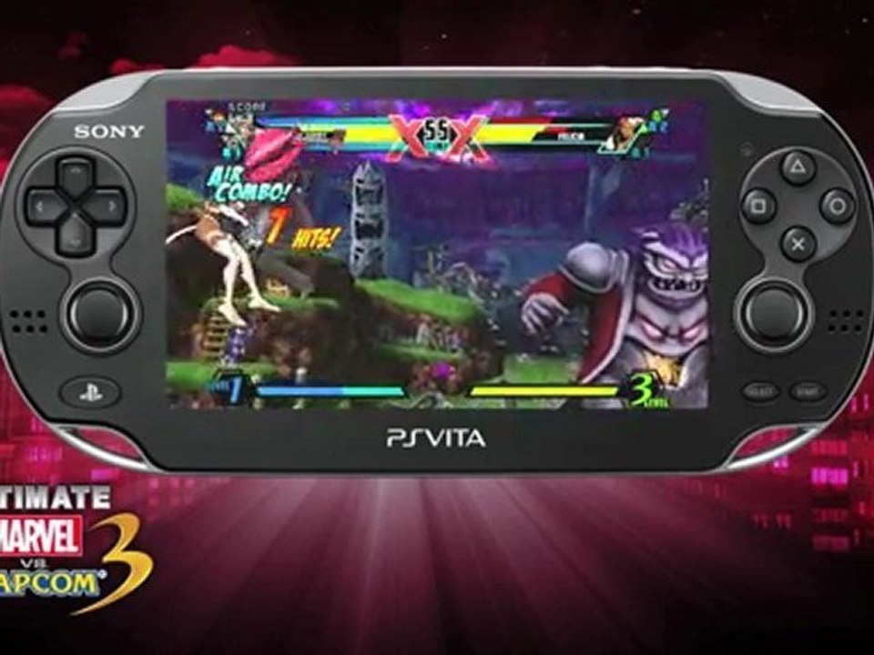 Ultimate Marvel vs Capcom 3 - Gameplay PS Vita