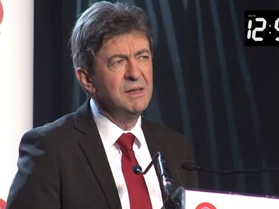 Jean-Luc Mélenchon - Au congrès de FNE