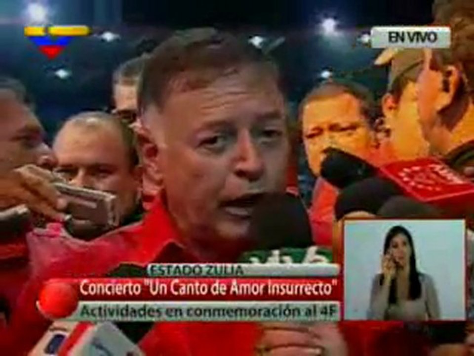 (VIDEO) Arias Cárdenas: El 4 de febrero rompió la columna vertebral de la dominación oligarca  Venezolana de Televisión