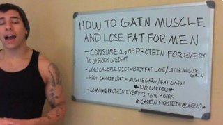 How To Gain Muscle & Lose Fat For Men - Personal Trainer