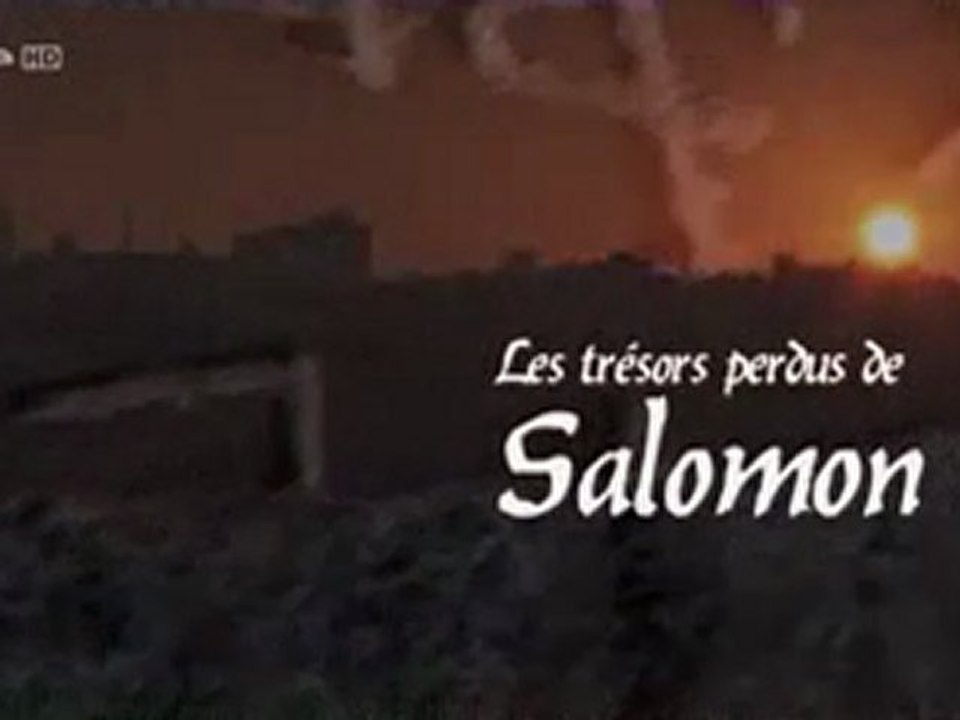 Les trésors perdus de Salomon
