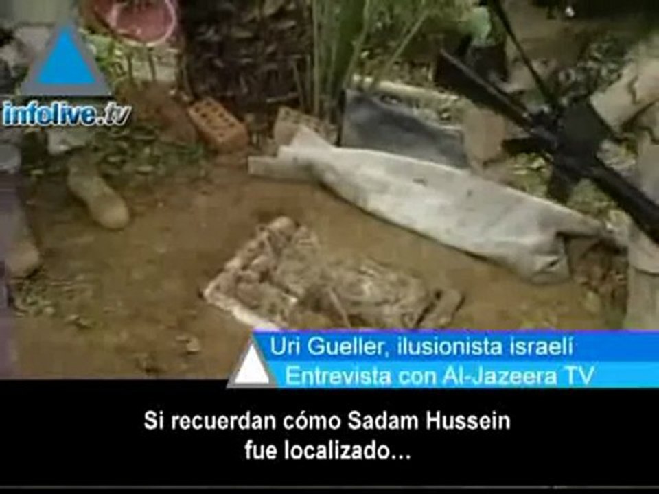 ¿Qué tienen en común Uri Gueller y Sadam Hussein?