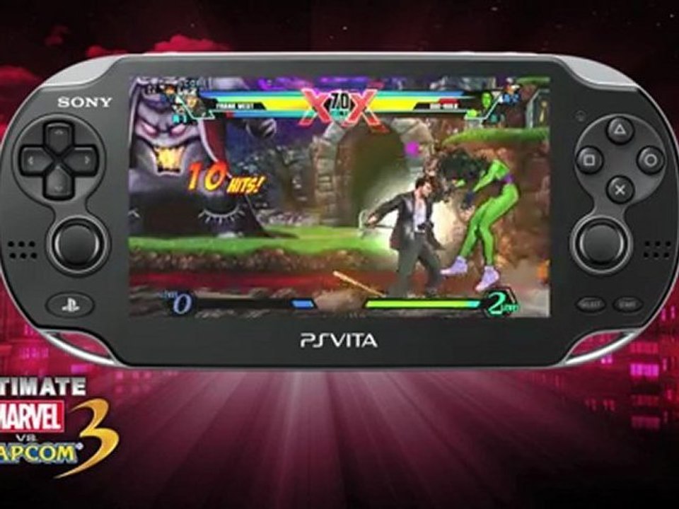Ultimate Marvel vs Capcom 3 (VITA) - Un peu de gameplay
