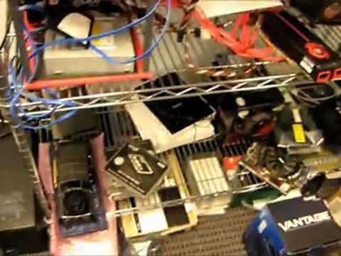 MSI 870A FUZION Lucid Hydralogix Multi GPU 3DMark Vantage Demo Linus Tech Tips