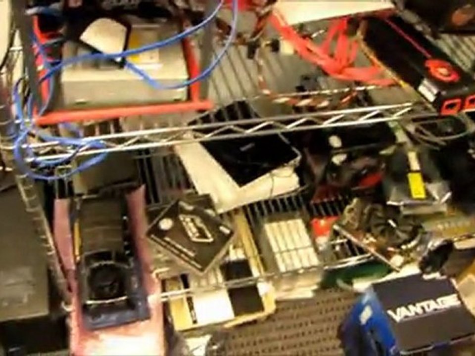 MSI 870A FUZION Lucid Hydralogix Multi GPU 3DMark Vantage Demo Linus Tech Tips