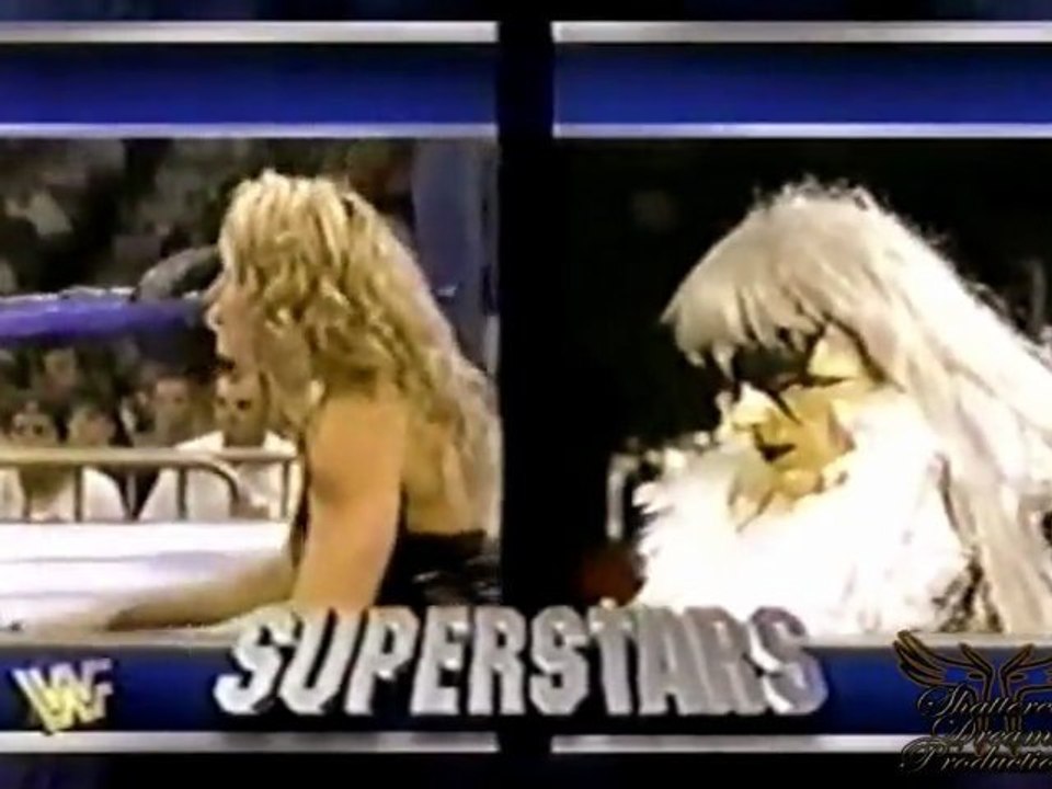 Goldust Taunts Sable & Marc Mero - Superstars - 8/17/96