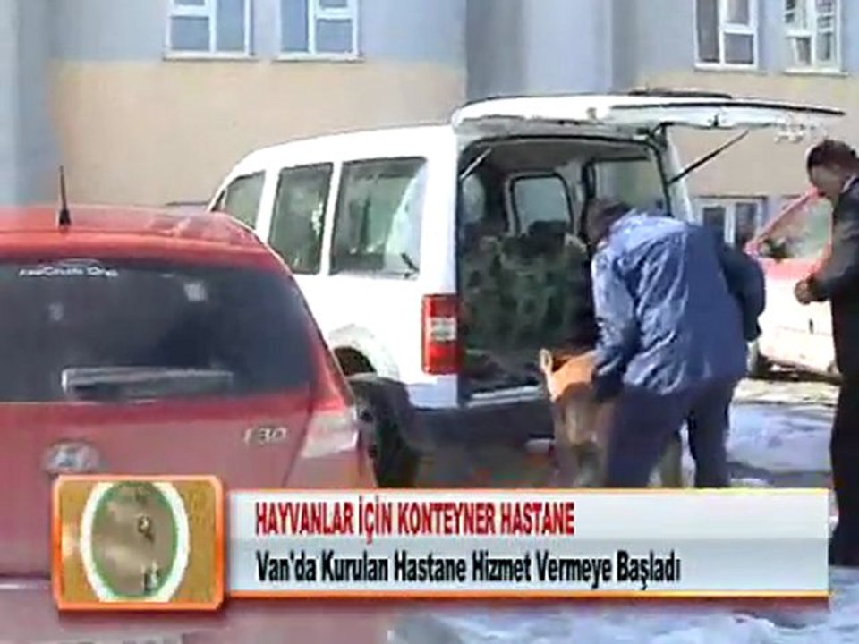 HAYVANLAR İÇİN KONTEYNER HASTANE 01.02.2012