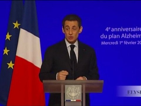 Allocution de N. Sarkozy pour le 4ème anniversaire du Plan Alzheimer